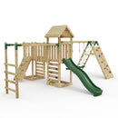 ClassicPlay Double Tower Climbing Frame with Double Swing - Dolomite