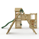 ClassicPlay Double Tower Climbing Frame with Double Swing - Dolomite