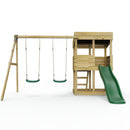 ClassicPlay Premium Lookout Tower With 0.9m Deck, Double Swing and Slide