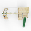 ClassicPlay Sentinel XL Lookout Tower with 3 Decks, Double Swing, Climbing Wall and Slide