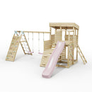 ClassicPlay Sentinel XL Lookout Tower with 3 Decks, Double Swing, Climbing Wall and Slide