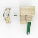 ClassicPlay Sentinel XL Lookout Tower with 3 Decks, Single Swing, Climbing Wall and Slide