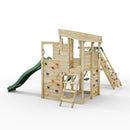 ClassicPlay Sentinel XL Lookout Tower with 3 Decks, Single Swing, Climbing Wall and Slides