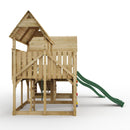 FarmPlay Hayloft and Mini Loft Climbing Frame with Bridge and Slides