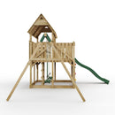 FarmPlay Hayloft Climbing Frame with Double Swing and Slide
