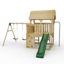 FarmPlay Hayloft Climbing Frame with Double Swing and Slide