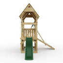 FarmPlay Mini Loft Climbing Frame with Single Swing and Slide