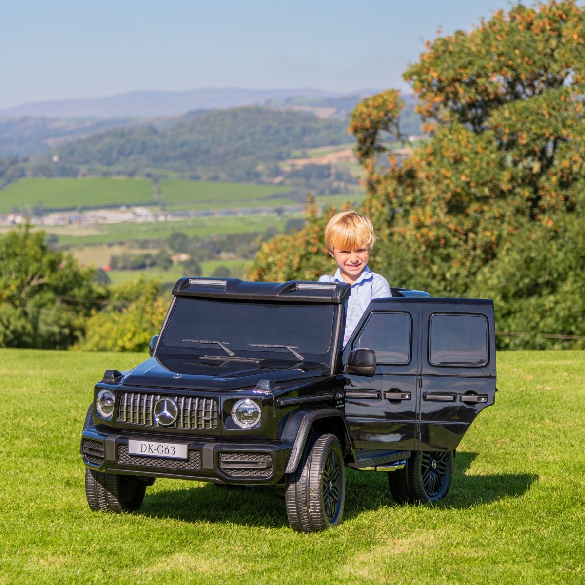 Mercedes Benz G63 Extreme 24V Electric Ride On Jeep 2 Seat - Black