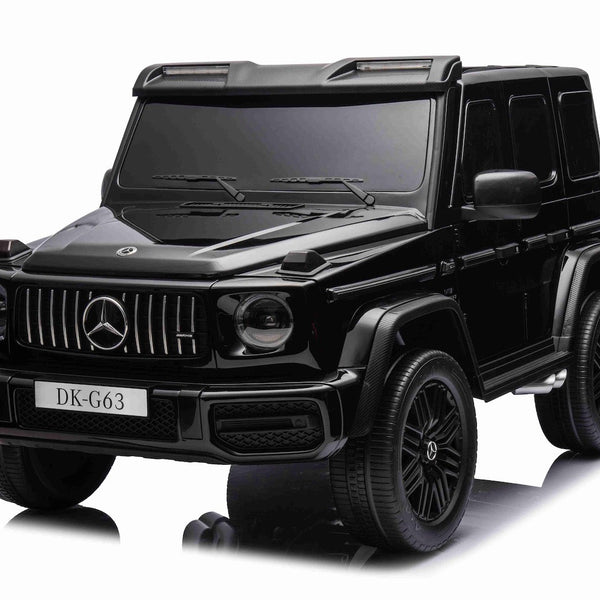 Black jeep ride on top
