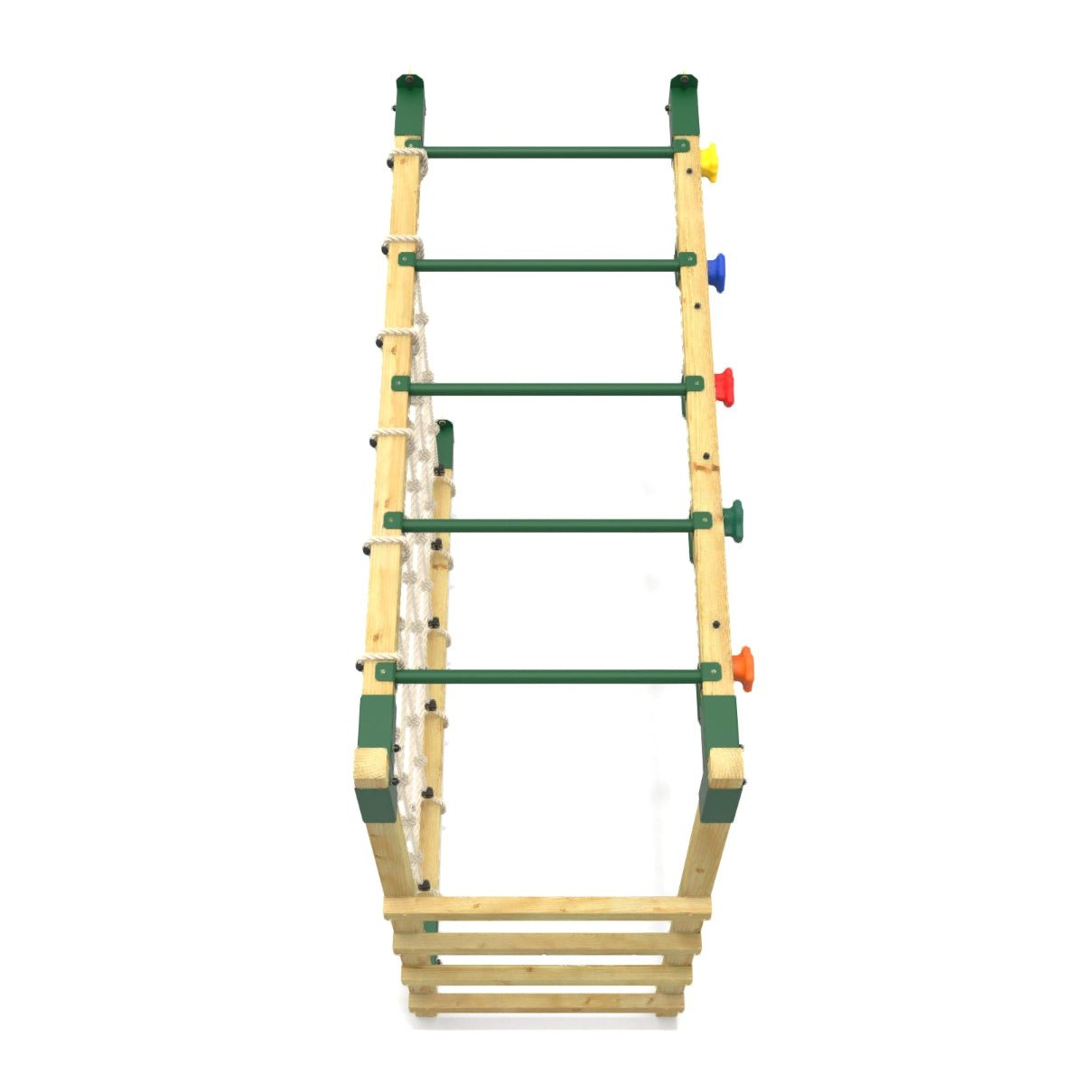 Monkey Adding Frame OutdoorToys Climbing Frame Monkey Bars with Ninja Climbing Add On ...