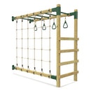 OutdoorToys Climbing Frame Monkey Bars with Ninja Climbing Add On