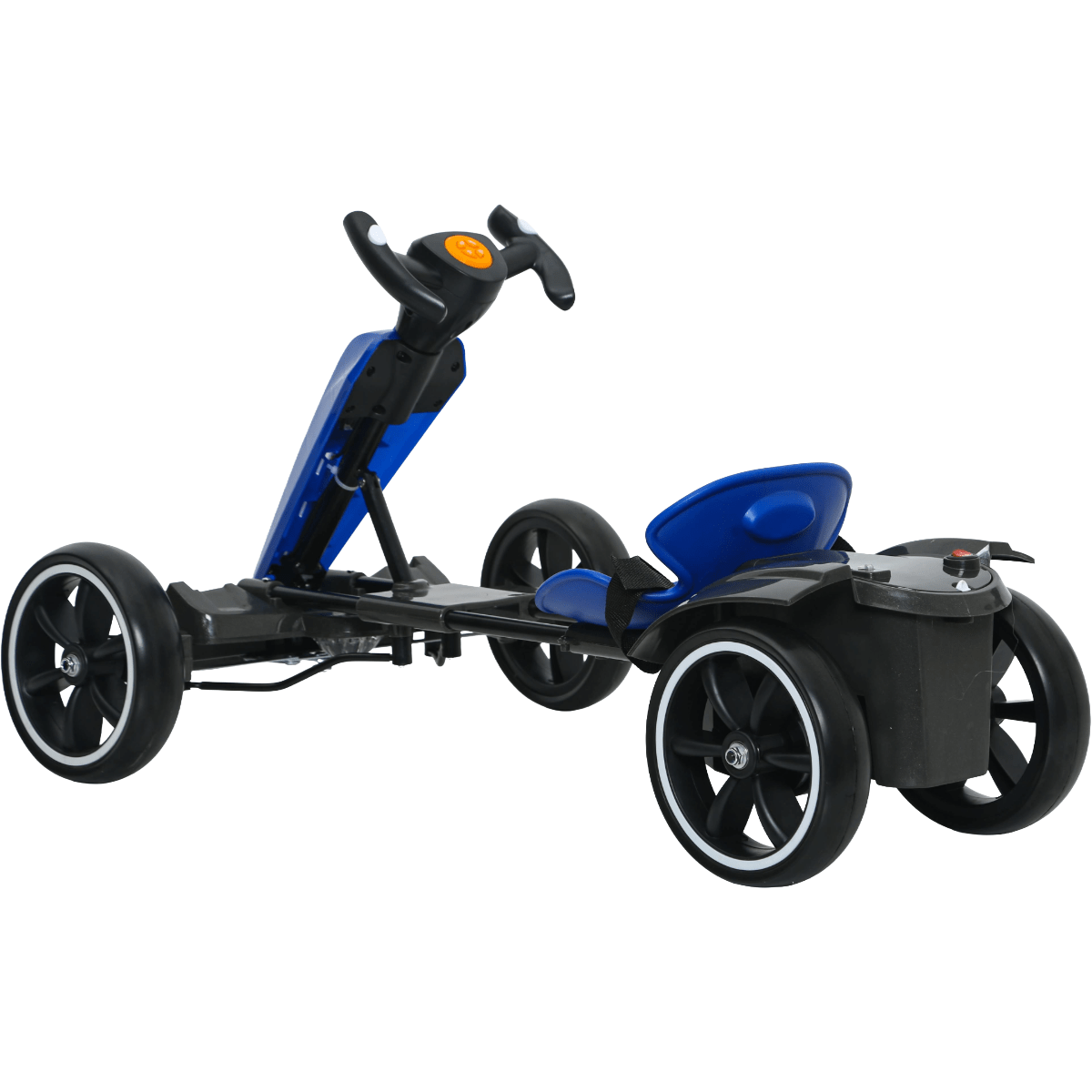 OutdoorToys Folding Kids Electric Ride on Go Kart