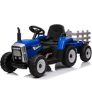 OutdoorToys Kids Electric Ride On Tractor with Trailer