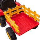 OutdoorToys Kids Electric Ride On Tractor with Trailer