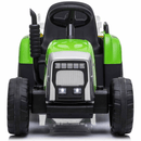 OutdoorToys Kids Electric Ride On Tractor with Trailer