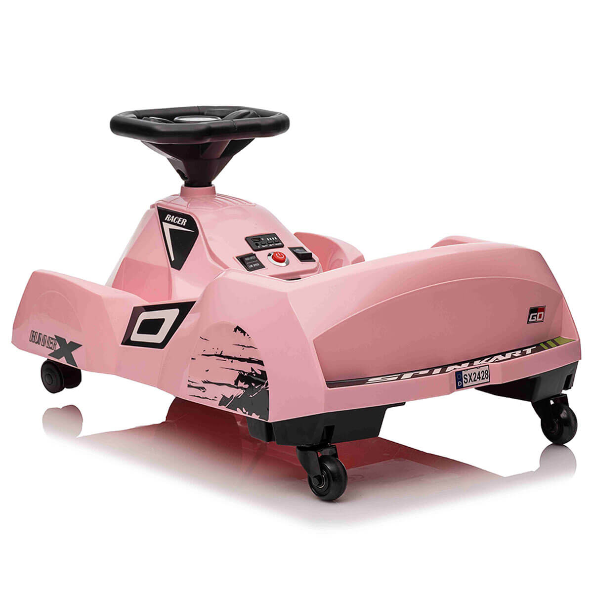 Pink A Crazy Cart Go Kart Argos Ride On Electric Cars Razor Deluxe