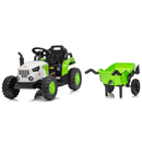 OutdoorToys XT50 Kids Electric Ride On Tractor with Trailer
