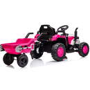 OutdoorToys XT50 Kids Electric Ride On Tractor with Trailer