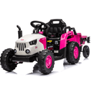 OutdoorToys XT50 Kids Electric Ride On Tractor with Trailer