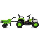 OutdoorToys XT50 Kids Electric Ride On Tractor with Trailer