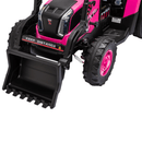 OutdoorToys XT60 Kids Electric Ride On Tractor with Trailer