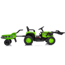 OutdoorToys XT60 Kids Electric Ride On Tractor with Trailer