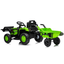 OutdoorToys XT60 Kids Electric Ride On Tractor with Trailer
