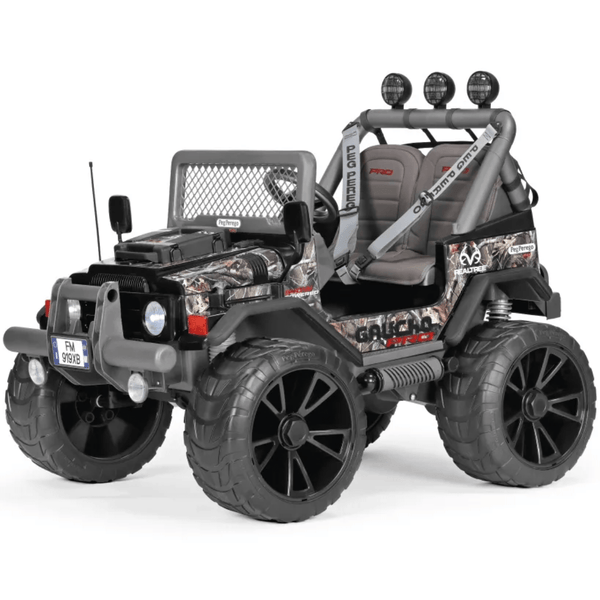 Peg Perego Gaucho Pro Realtree Camo Electric Ride On Buggy