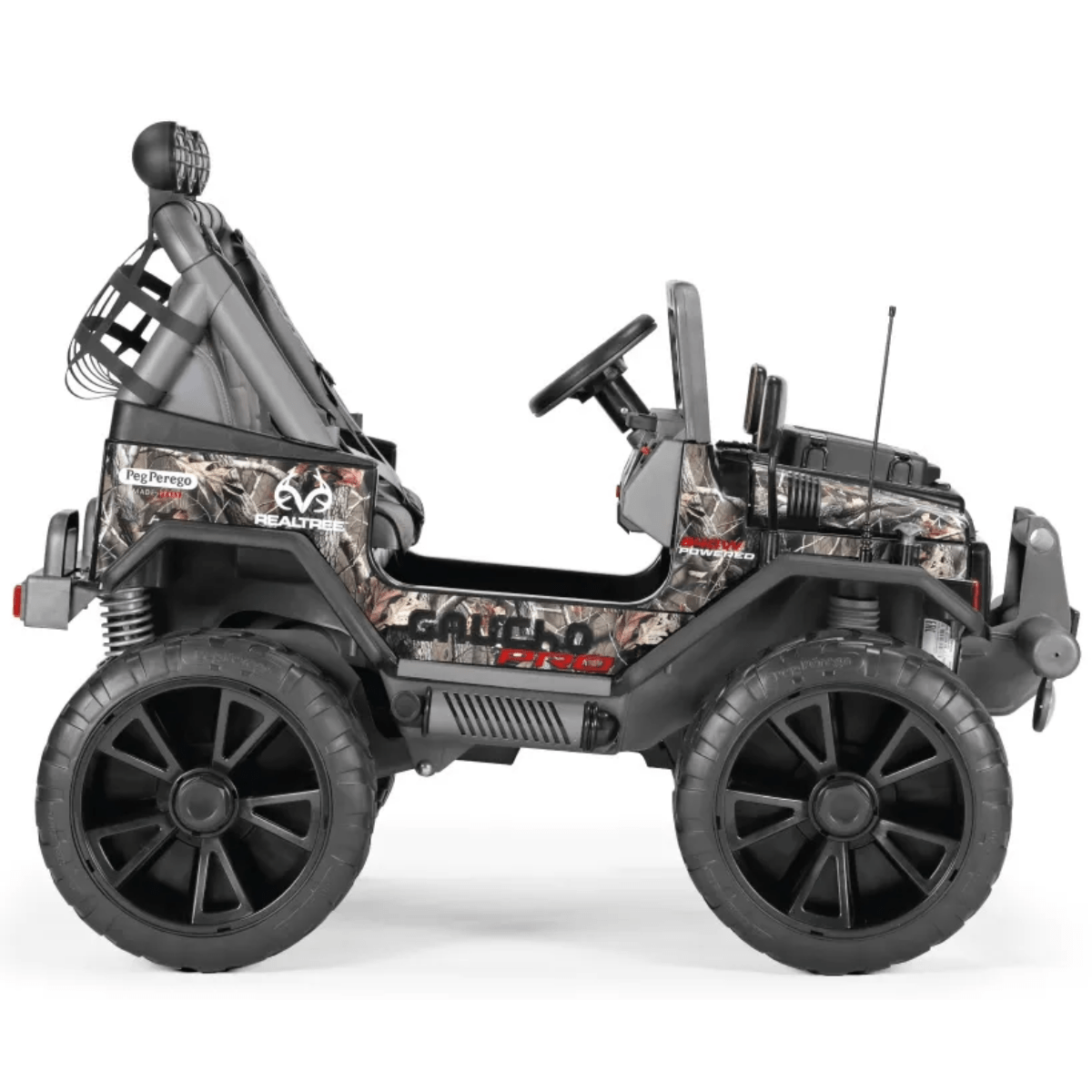 Peg Perego Gaucho Pro Realtree Camo Electric Ride On Buggy