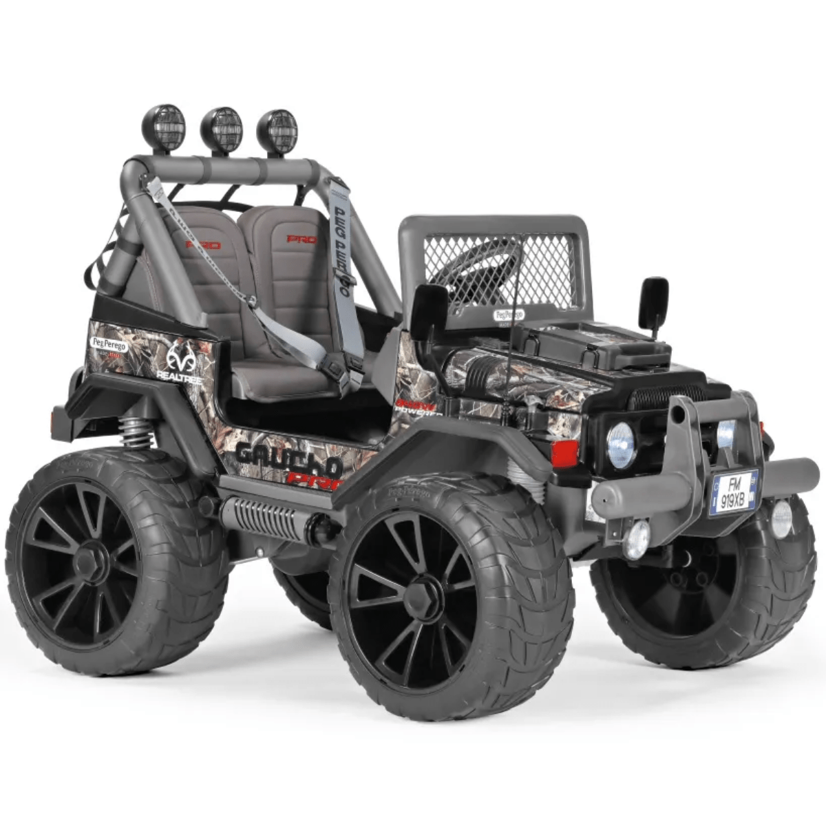 Peg Perego Gaucho Pro Realtree Camo Electric Ride On Buggy