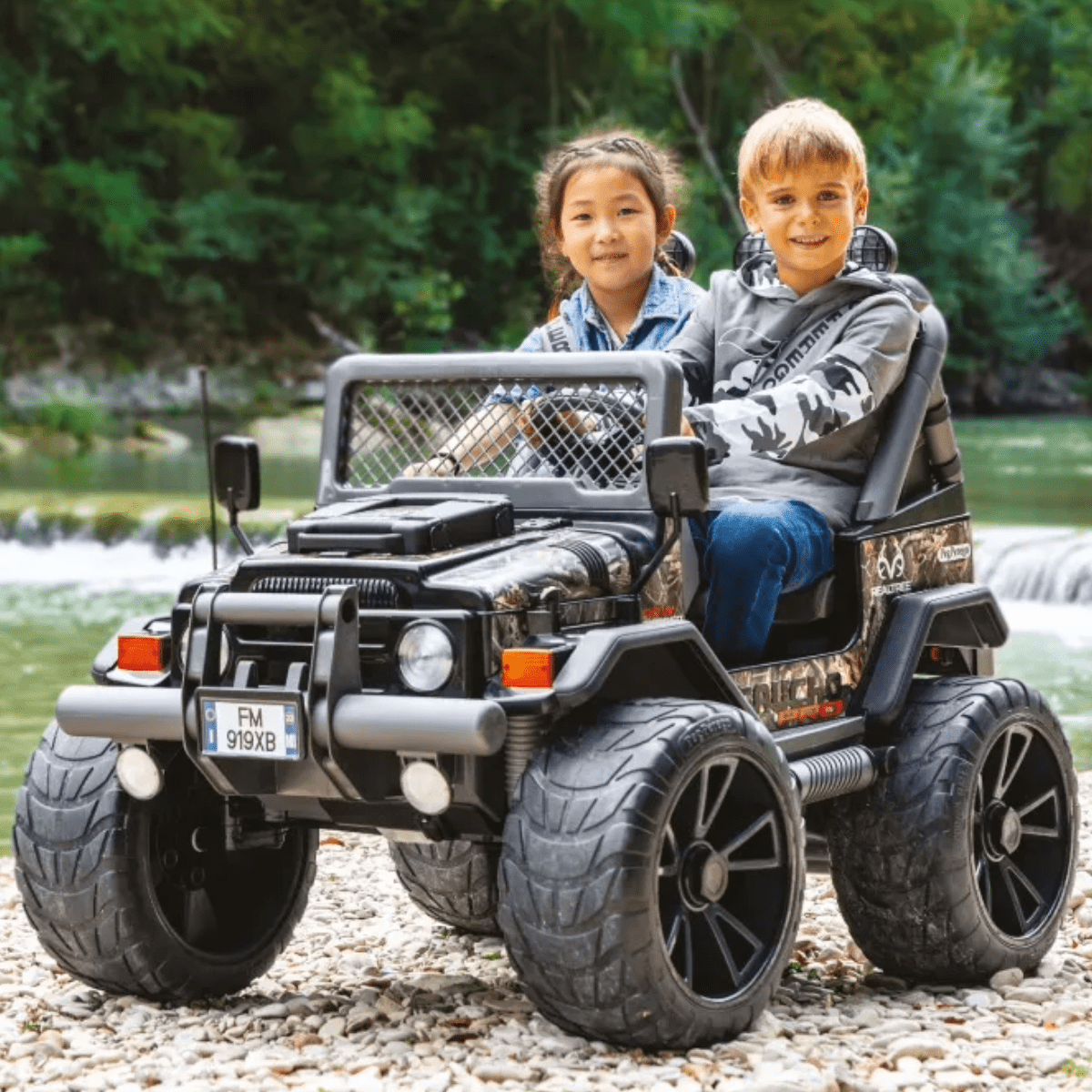 Peg Perego Gaucho Pro Realtree Camo Electric Ride On Buggy