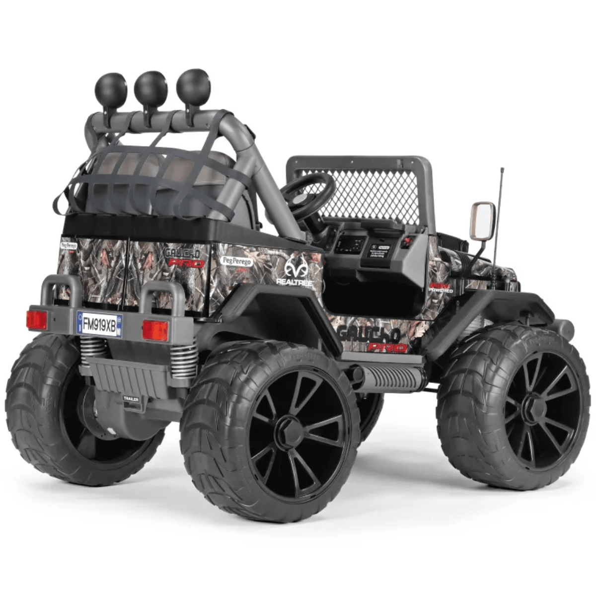 Peg Perego Gaucho Pro Realtree Camo Electric Ride On Buggy