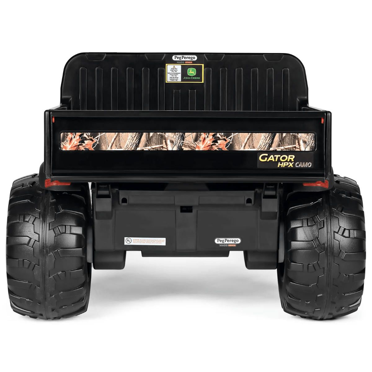 peg perego john deere gator xuv 12-volt battery-powered ride Peg Perego John Deere Gator HPX Camo Electric Ride On UTV Tractor