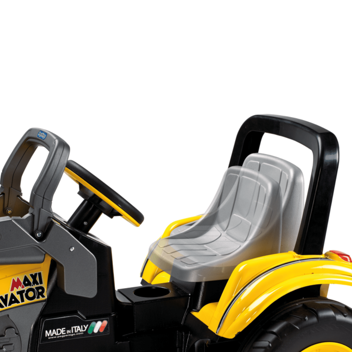 Peg Perego Maxi Excavator Pedal Ride On Tractor | OutdoorToys