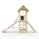 PolarPlay Balcony Tower Kids Wooden Climbing Frame - Climb & Swing Kory Rose