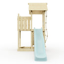 PolarPlay Balcony Tower Kids Wooden Climbing Frame - Una Mist