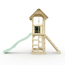 PolarPlay Balcony Tower Kids Wooden Climbing Frame - Una Sage