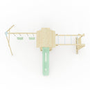 Polarplay Climbing Frame with Double Swing, Monkey Bars and Slide - Oerebro