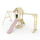 Polarplay Climbing Frame with Double Swing, Monkey Bars and Slide - Oerebro