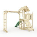 Polarplay Climbing Frame with Extended Tower, Monkey Bars and Slide - Karlskrona