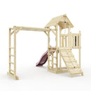 Polarplay Climbing Frame with Extended Tower, Monkey Bars and Slide - Karlskrona