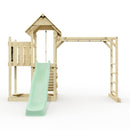 Polarplay Climbing Frame with Extended Tower, Monkey Bars and Slide - Karlskrona