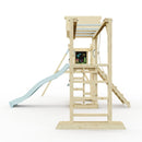 Polarplay Climbing Frame with Extended Tower, Single Swing, Monkey Bars and Slide - Stroemsund