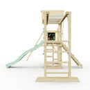 Polarplay Climbing Frame with Extended Tower, Single Swing, Monkey Bars and Slide - Stroemsund