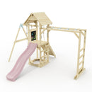Polarplay Climbing Frame with Single Swing, Monkey Bars and Slide - Malmoe