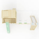 PolarPlay Climbing Platform and Playhouse with Double Swing, Climbing Wall and Slide - Oscar