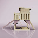 PolarPlay Climbing Platform and Playhouse with Single Swing - Nils