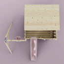 PolarPlay Climbing Platform and Playhouse with Single Swing - Tjorven
