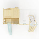 PolarPlay Kids Climbing Tower & Playhouse - Climb & Swing Ragna Mist
