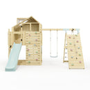 PolarPlay Kids Climbing Tower & Playhouse - Climb & Swing Ragna Mist
